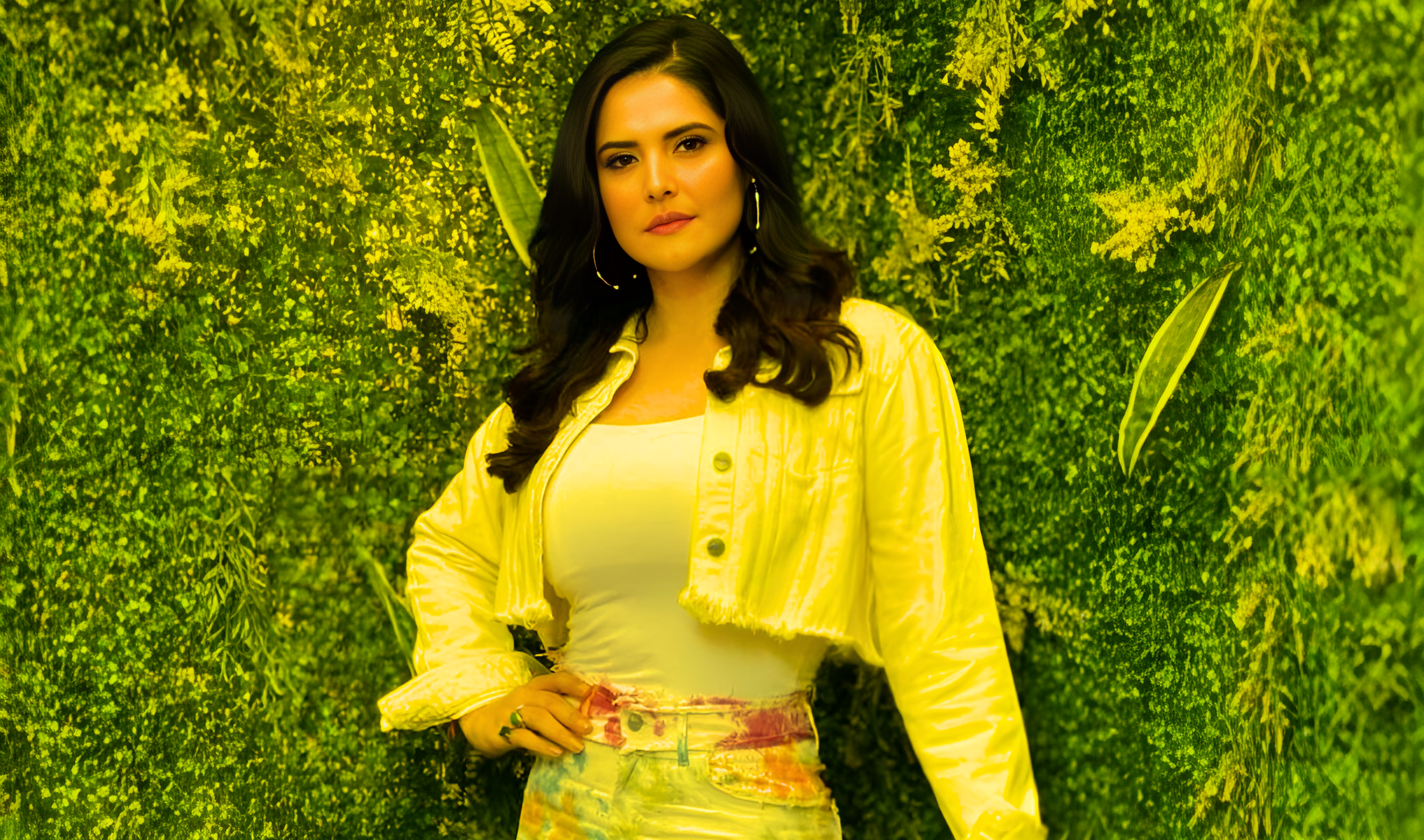 2440px x 1440px - Zareen Khan expressed his desire to come to Swat -