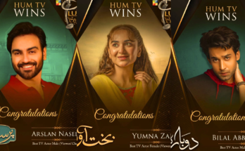 Lux Style Awards: Yamuna Zaidi Best Actress, Bilal Abbas Khan, and Arsalan Naseer Best Actor